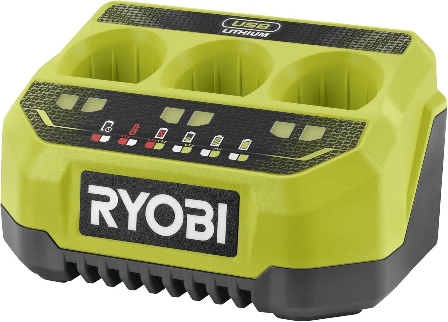 RYOBİ RC43P 4V Şarj Cihazı 3 Girişli (5133006180)