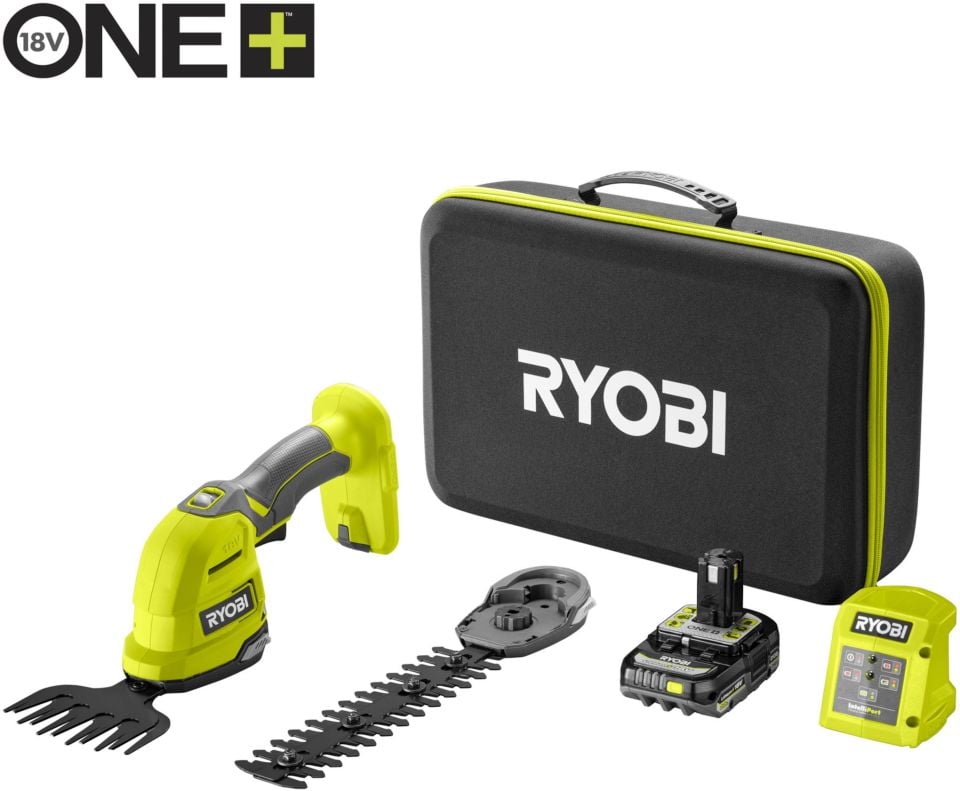 RYOBİ RY18GSA-120T 18V Akülü 2'si1 Arada Çit Kesme (5133005768)