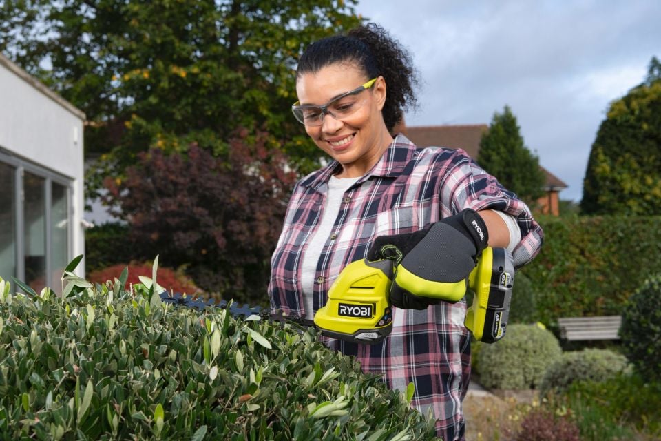 RYOBİ RY18GSA-120T 18V Akülü 2'si1 Arada Çit Kesme (5133005768)