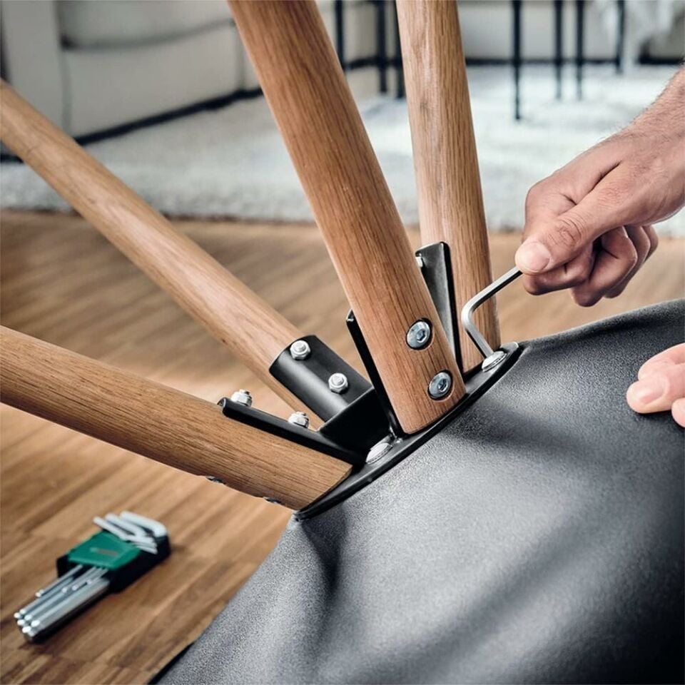 BOSCH Allen Anahtar Takımı Hex 9 Parça (1 600 A02 BX9)