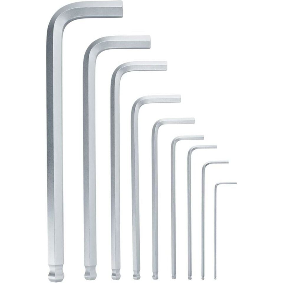 BOSCH Allen Anahtar Takımı Hex 9 Parça (1 600 A02 BX9)