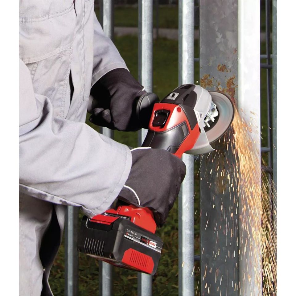 EİNHELL TC-AG 18/115 Li  Akülü Avuç Taşlama (1x4.0Ah) (4431133)