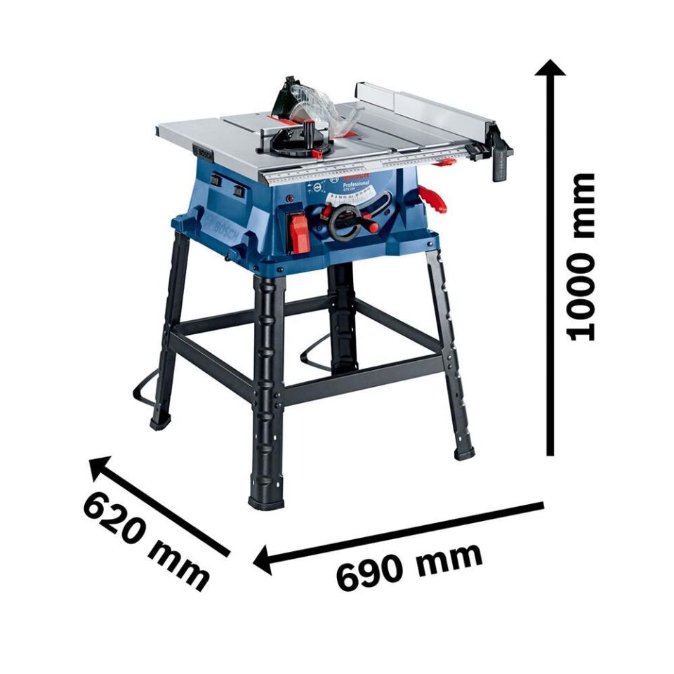 BOSCH GTS 254 Tezgah Tipi Gönye Kesme Makinesi (0 601 B45 000)