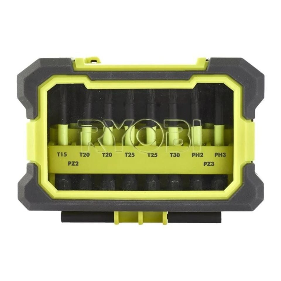 RYOBİ RAK10MSDI 10 Parça Vidalama Seti (5132003176)