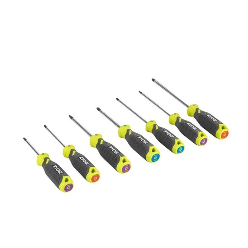 RYOBİ RHSDS7PC Tornavida Seti 7 Parça Manyetik (5132006046)