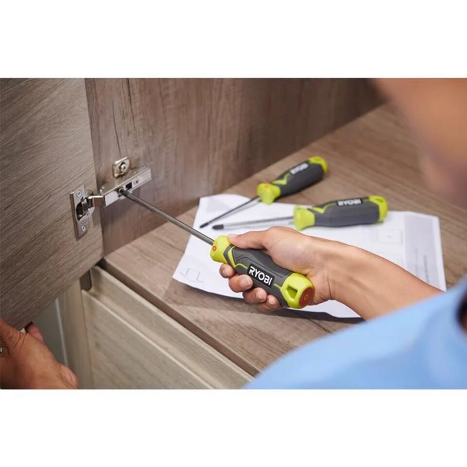 RYOBİ RHSDS7PC Tornavida Seti 7 Parça Manyetik (5132006046)