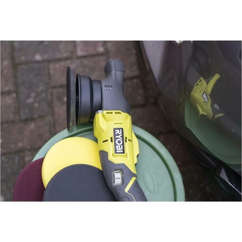 RYOBİ R18P-0 Akülü Orbital Polisaj Makinesi (Akü Dahil Değildir.) (5133004845)