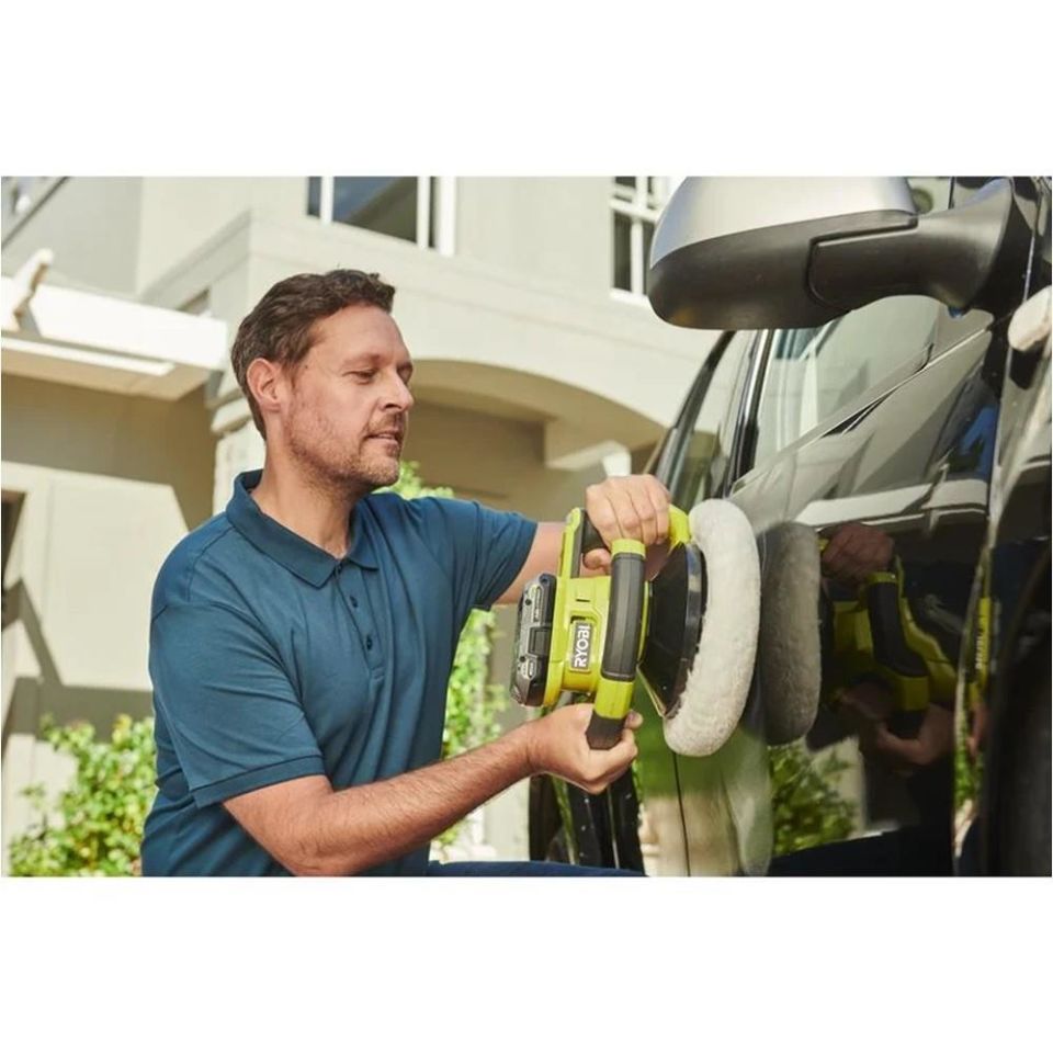 RYOBİ RBP1825-0 18V Li-Ion Akülü Orbital Polisaj Makinesi 25Cm (5133005541)