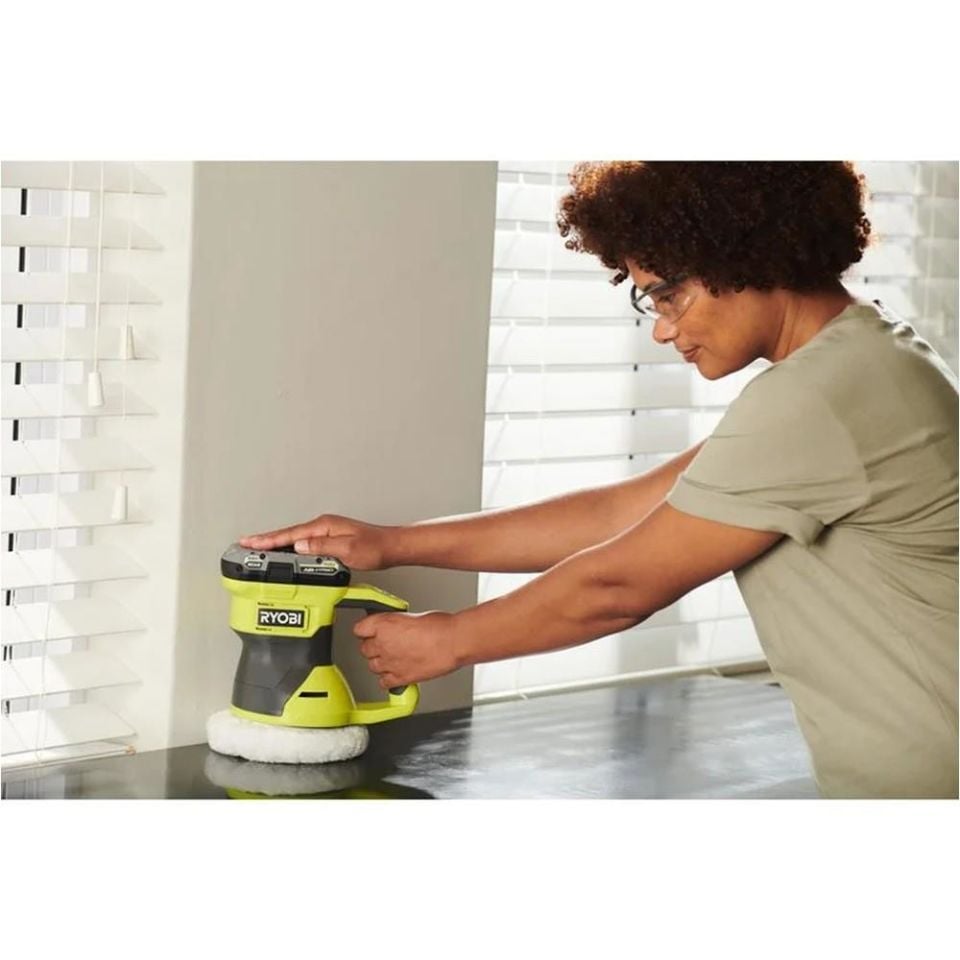 RYOBİ RBP18150-0 18V Li-Ion Akülü Orbital Polisaj Makinesi 15cm (5133005617)
