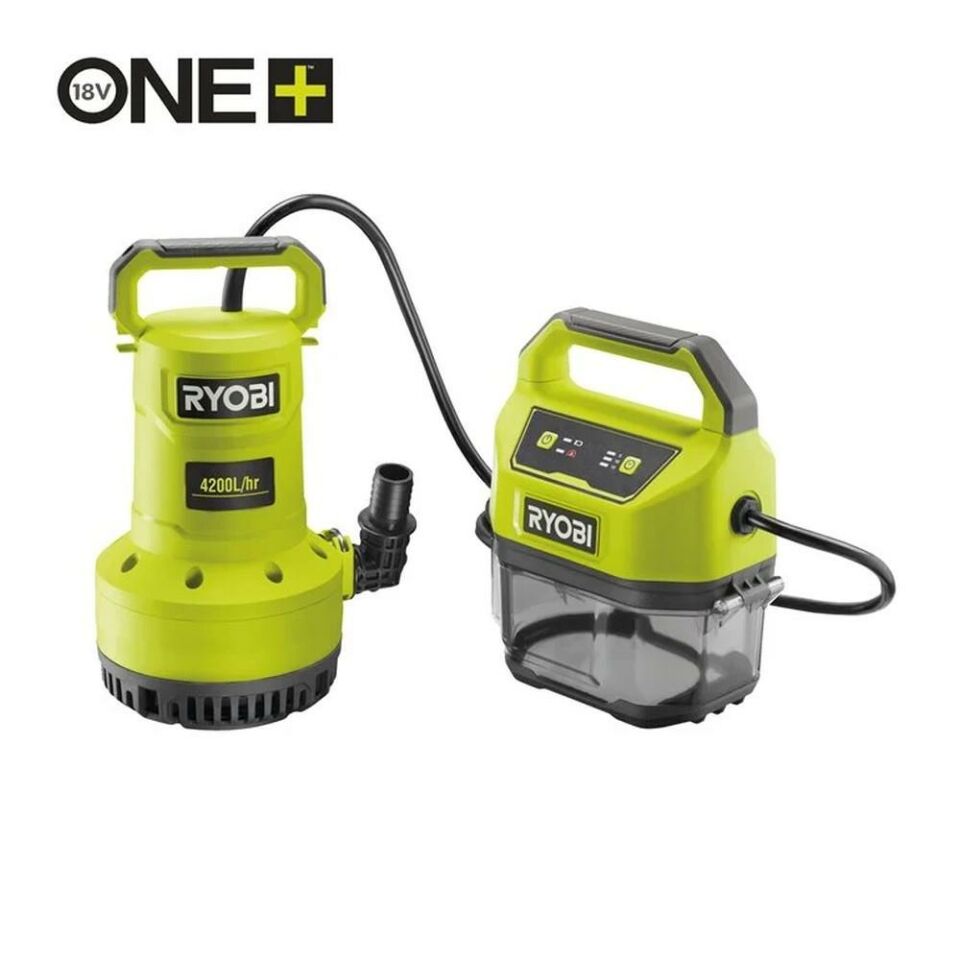 RYOBİ RY18SPA-0 18V Akülü Dalgıç Pompa (Akü Dahil Değildir.) (5133005778)
