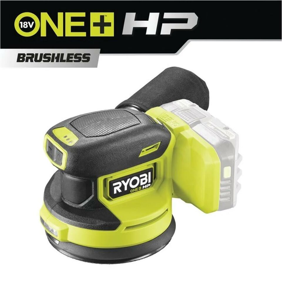 RYOBİ RROS18C-0 18V Kömürsüz Eksantrik Zımpara (Akü Dahil Değildir.) (5133006186)