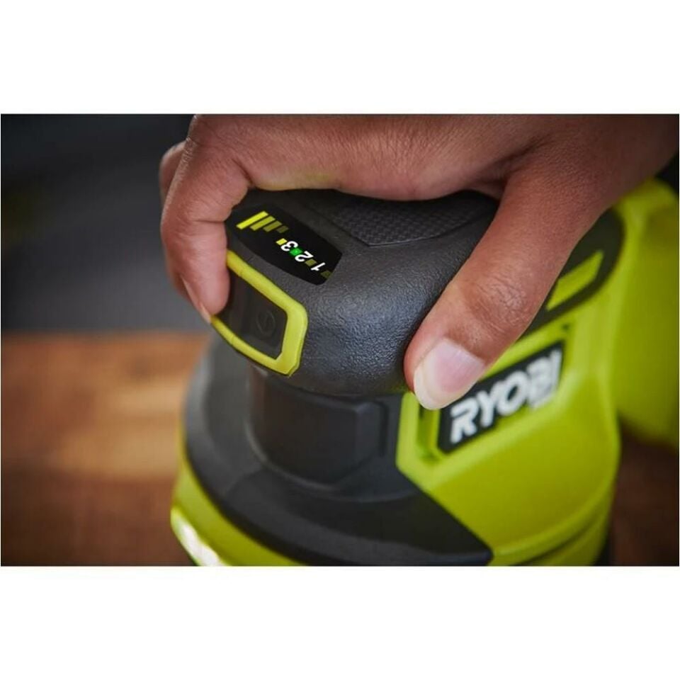 RYOBİ RROS18C-0 18V Kömürsüz Eksantrik Zımpara (Akü Dahil Değildir.) (5133006186)