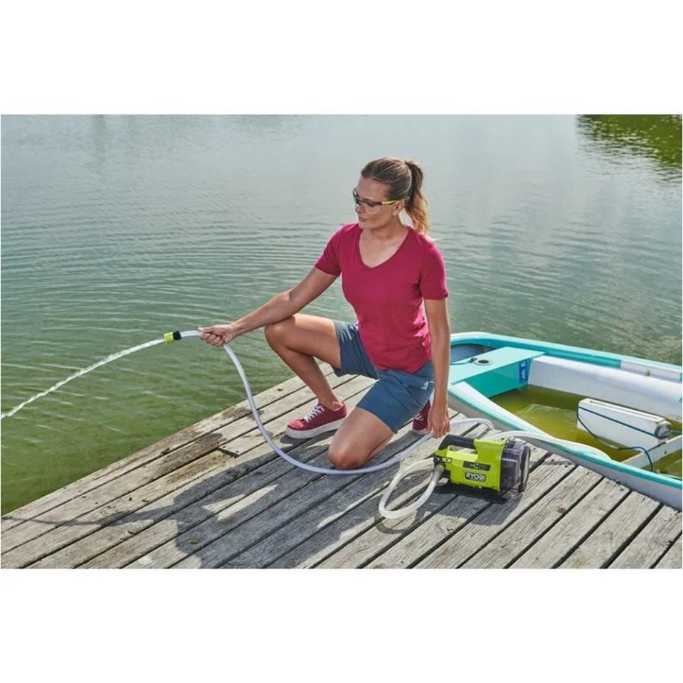 RYOBİ RY18TPXA-0 18V Akülü Temiz Su Transfer Pompası (Akü Dahil Değildir.) (5133006307)