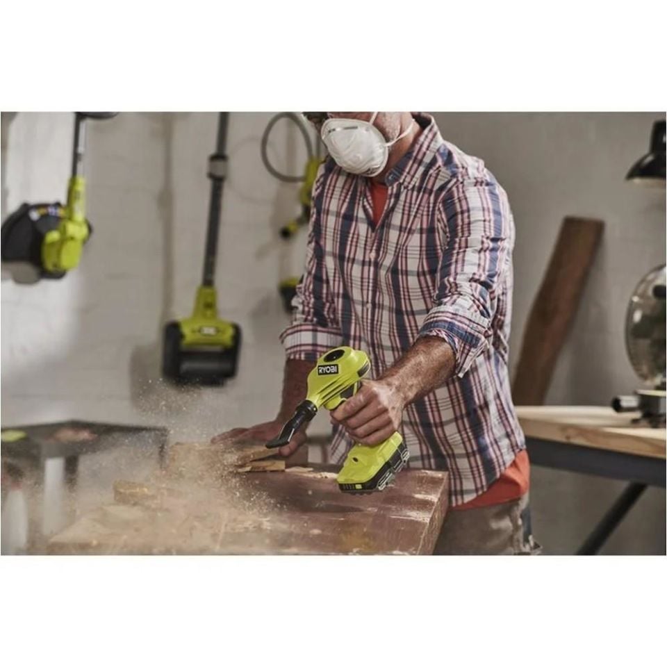 RYOBİ RVI18-0 18V Akülü Üfleme ve Vakumlama (Akü Dahil Değildir.) (5133006314)