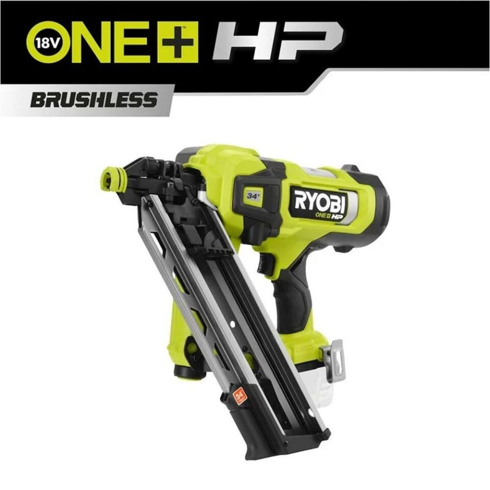 RYOBİ RFN1834X 18V Kömürsüz 34° Çivi Çakma (Akü Dahil Değildir.) (5133006361)