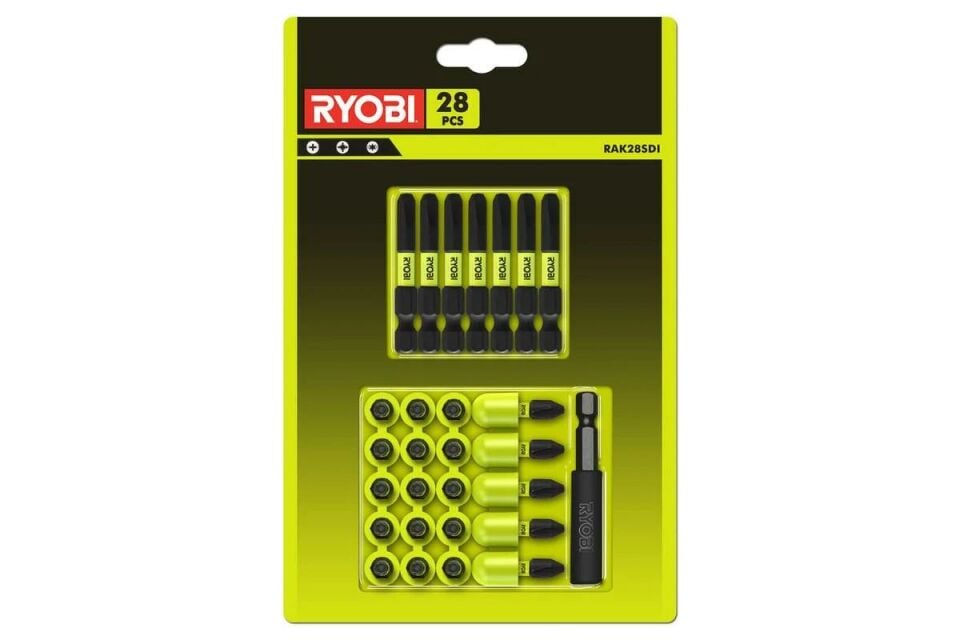 RYOBİ RAK28SDIB2 28 Parça Vidalama Seti (5132003790)