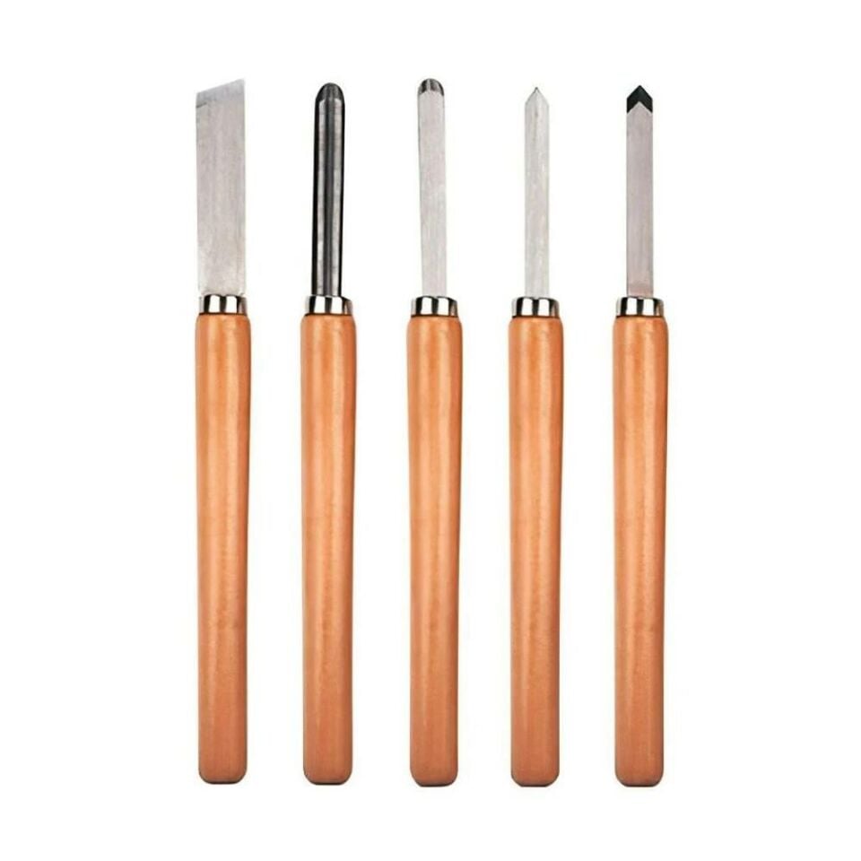 EİNHELL 5 Parça Ahşap Torna Bıçak Seti (4311200)