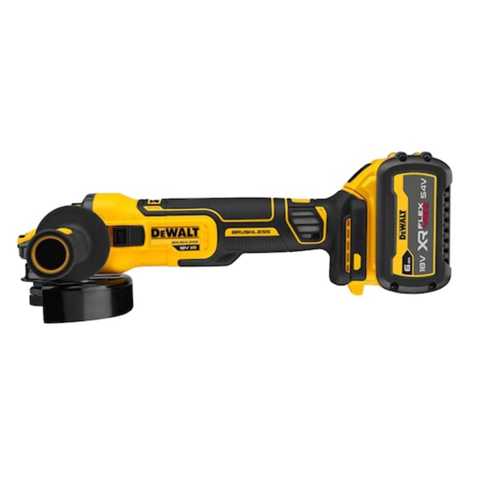 DEWALT DCG409T1 Akülü Kömürsüz Taşlama Makinesi 18V Xr Fv Adv 125mm (969464800)