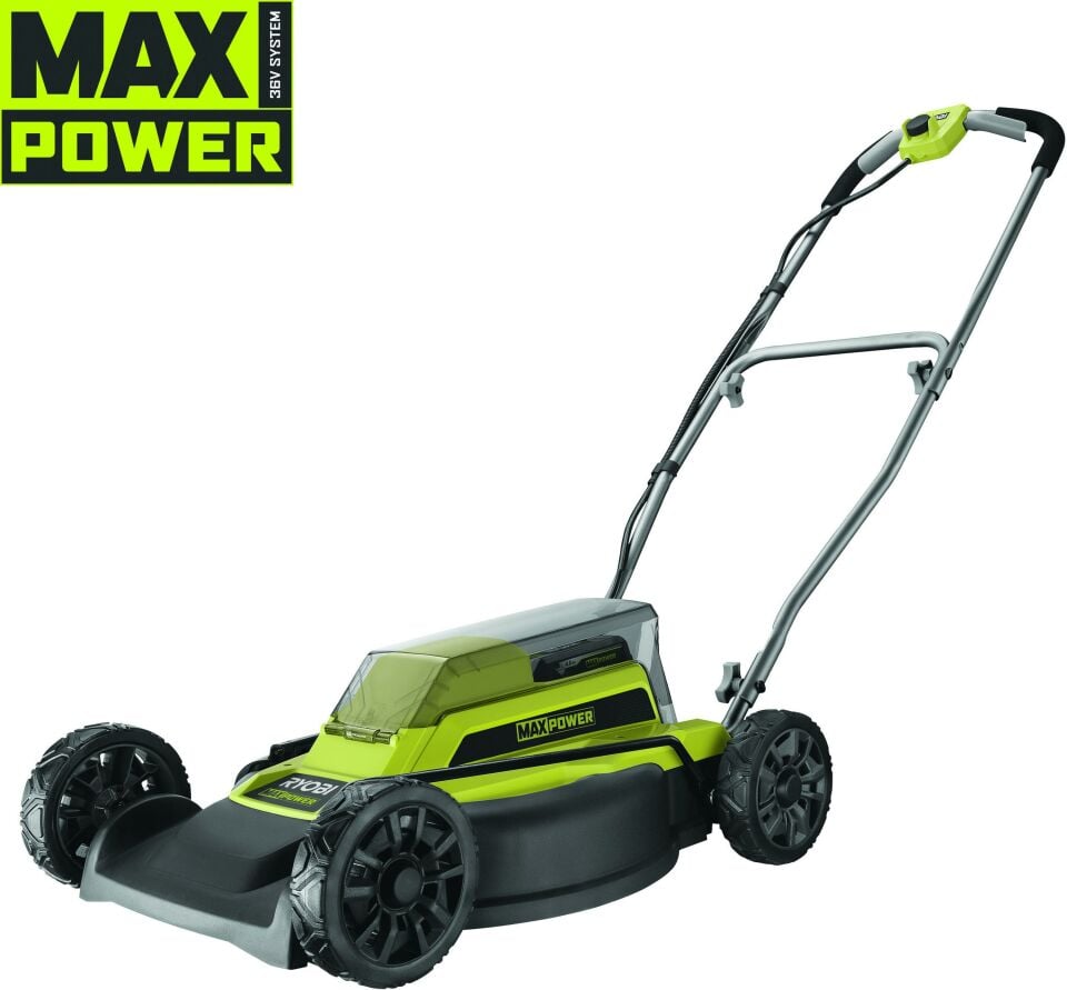 RYOBİ RY36LMM46A-140 36V Tekerlekli Malçlama ve Çim Biçme Makinesi 4.0Ah 46Cm (5133005486)