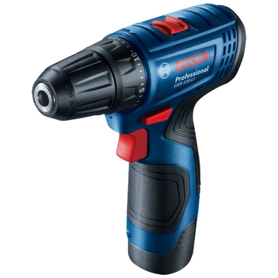BOSCH GSR 120-Li + GLI 12V-300 Akülü Vidalama ve El Feneri (0 601 9G8 004)