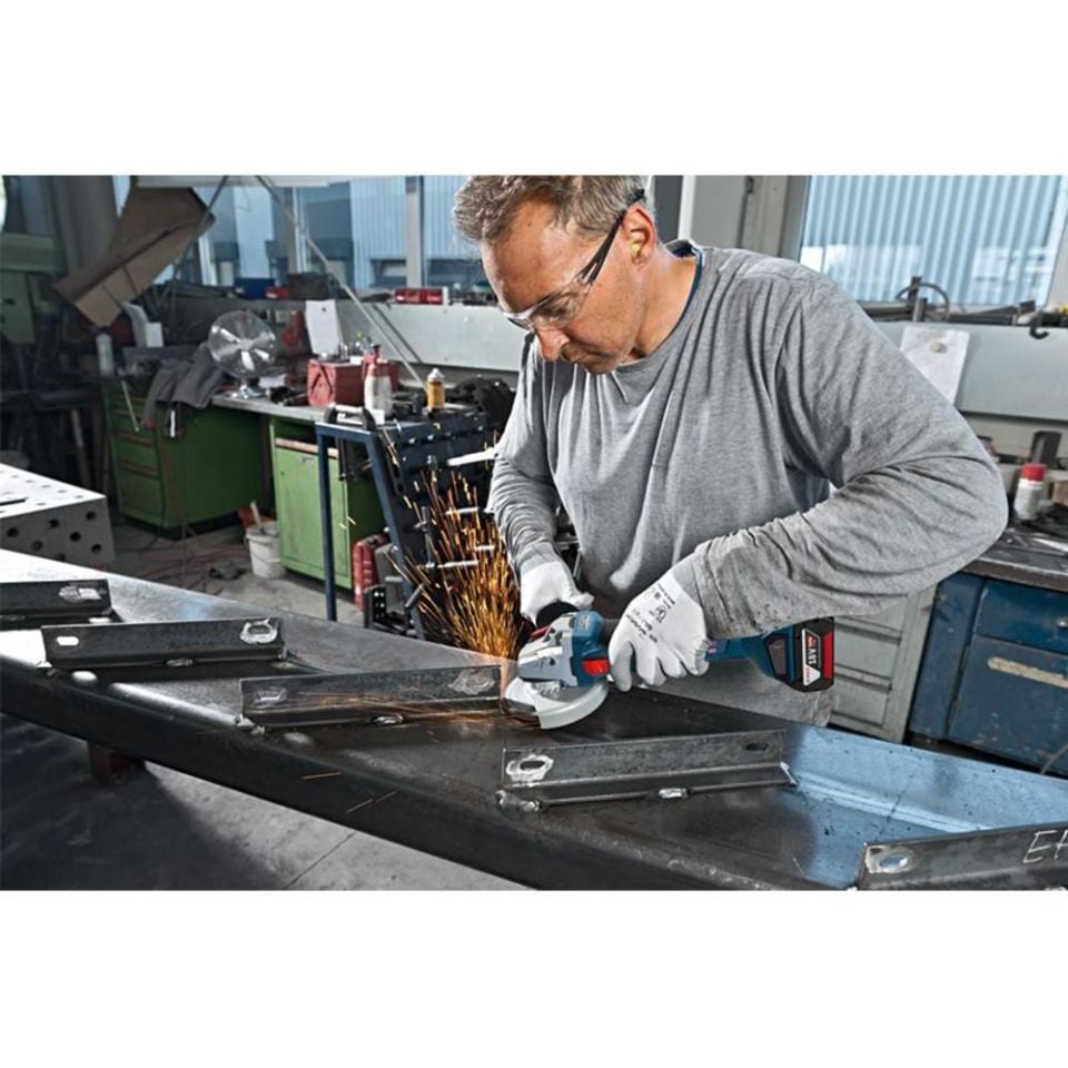 BOSCH GWS 18V-10 Akülü Taşlama Makinesi (Akü Dahil Değildir.) (0 601 9J4 000)