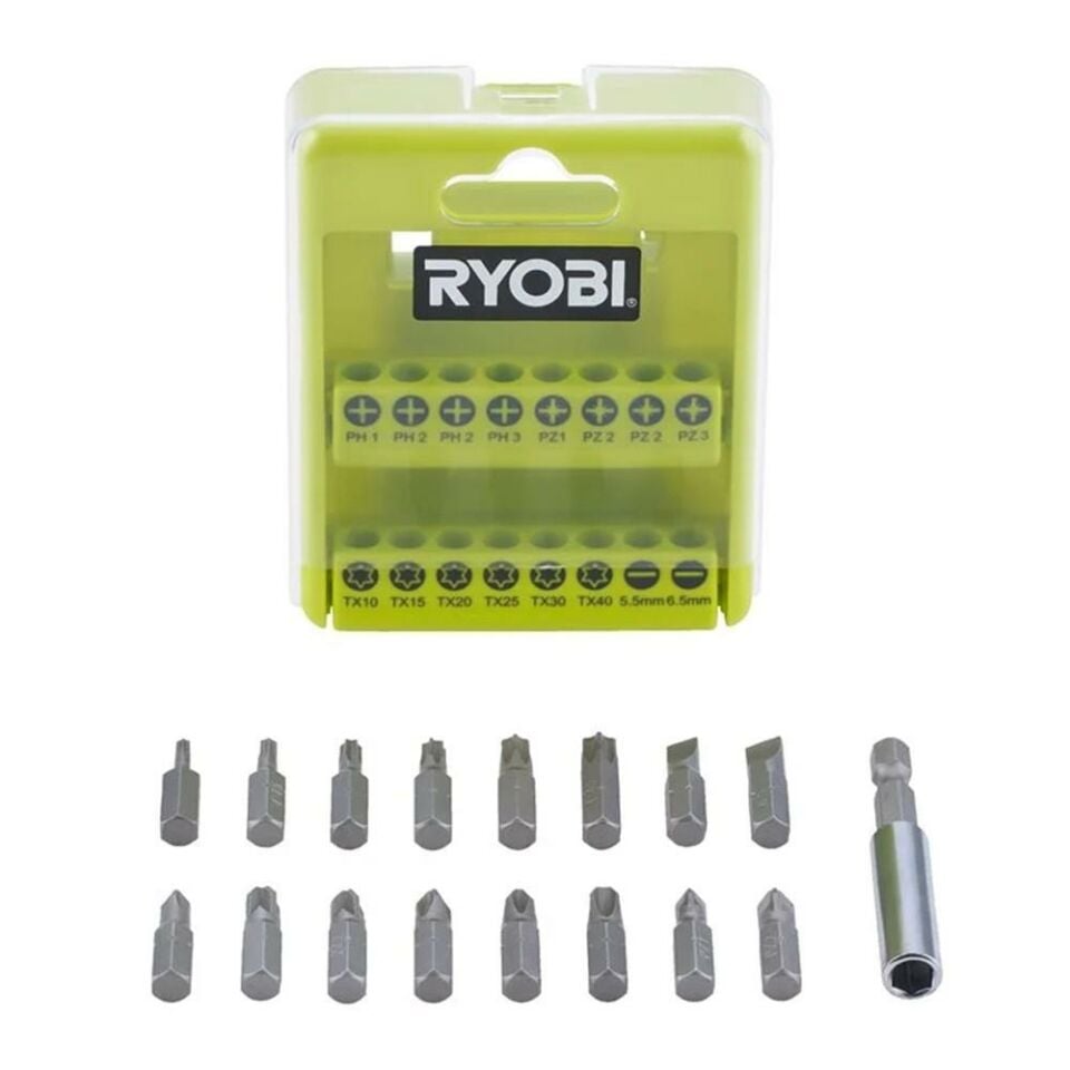 RYOBİ RAK17SD 17 Parça Bits Uç Seti (5132002550)