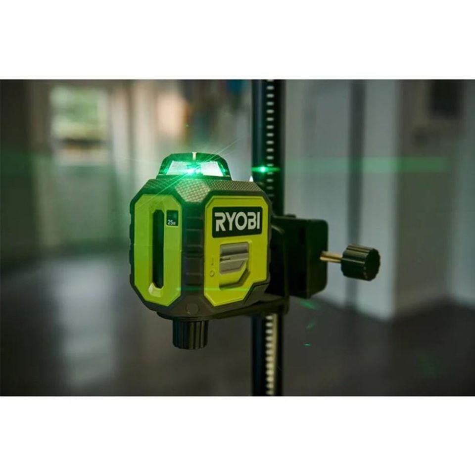 RYOBİ RB360GLL 360 Yeşil Çizgili Lazer Metre (5133005310)