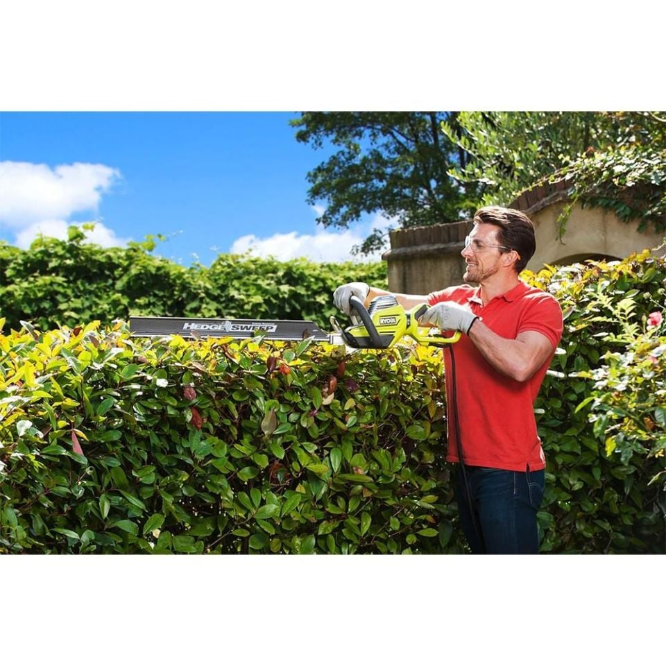 RYOBİ RHT6760RL 650 Çit Budama Testeresi 650W 60cm (5133003647)