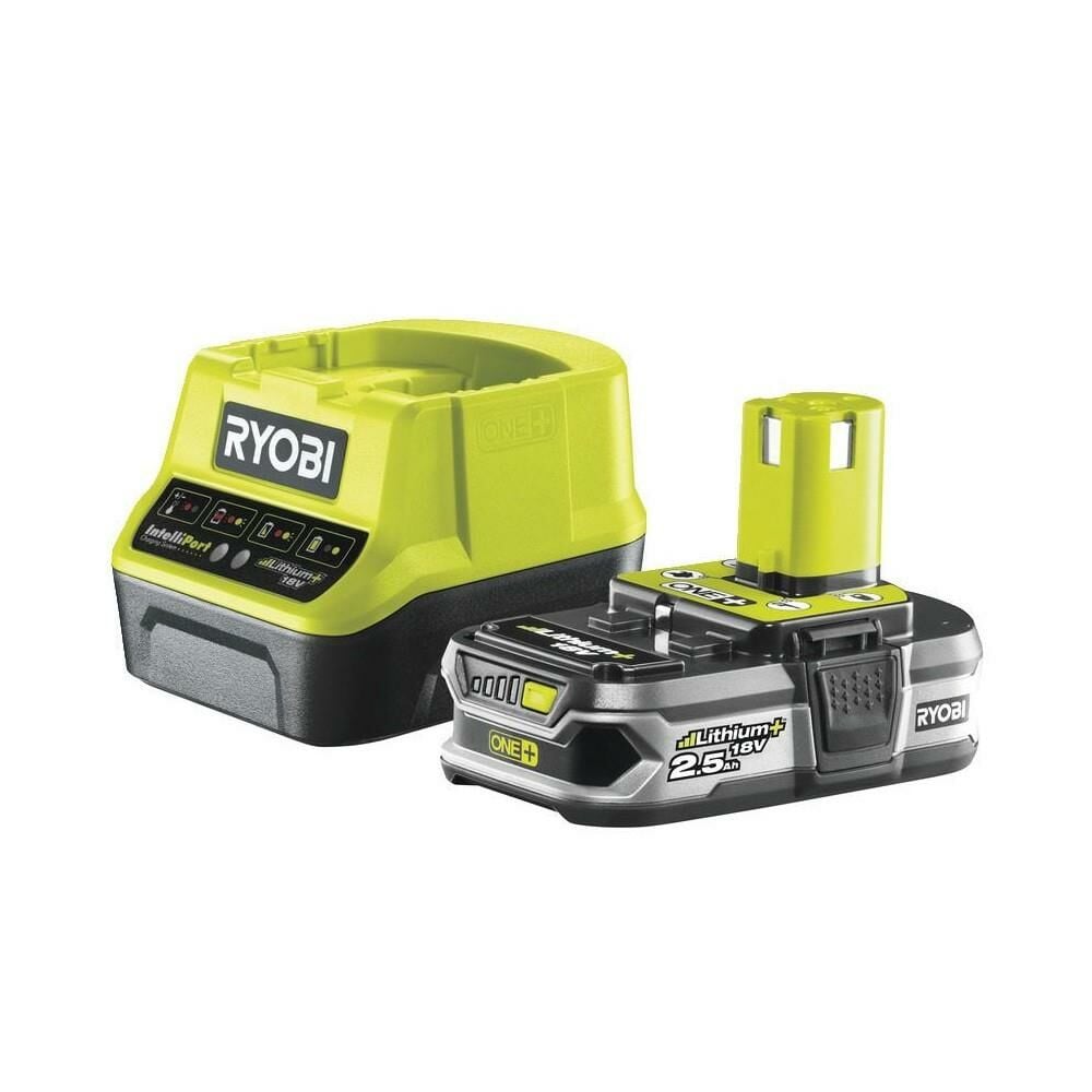 RYOBİ RC18120-125 18V 2.5Ah Akü + Hızlı Şarj Cihazı (RB18L25) (5133003359)