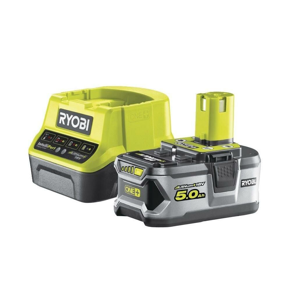 RYOBİ RC18120-150 18V Li-Ion 5.0Ah Akü ve Şarj Cihazı Seti (5133003366)