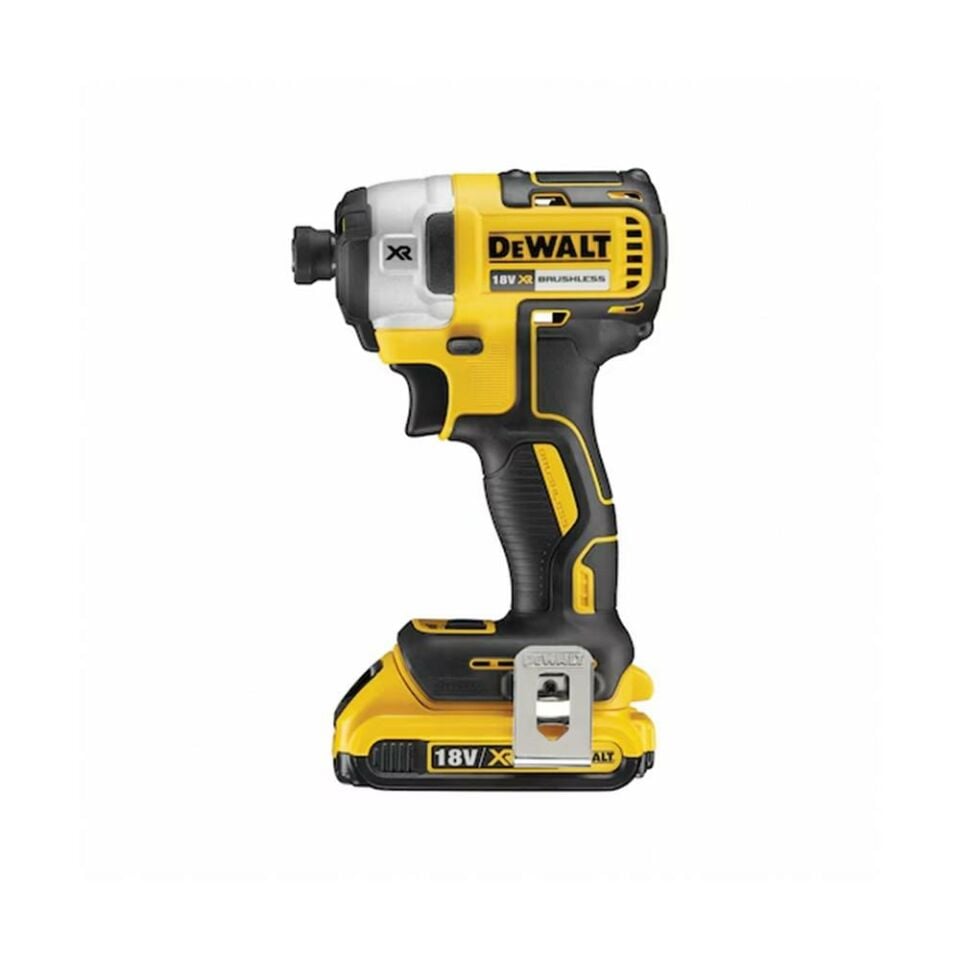 DEWALT DCF887D2-QW 18V 2.0Ah Li-Ion Çift Akülü Profesyonel Kömürsüz Darbeli Tornavida (DCF887D2)
