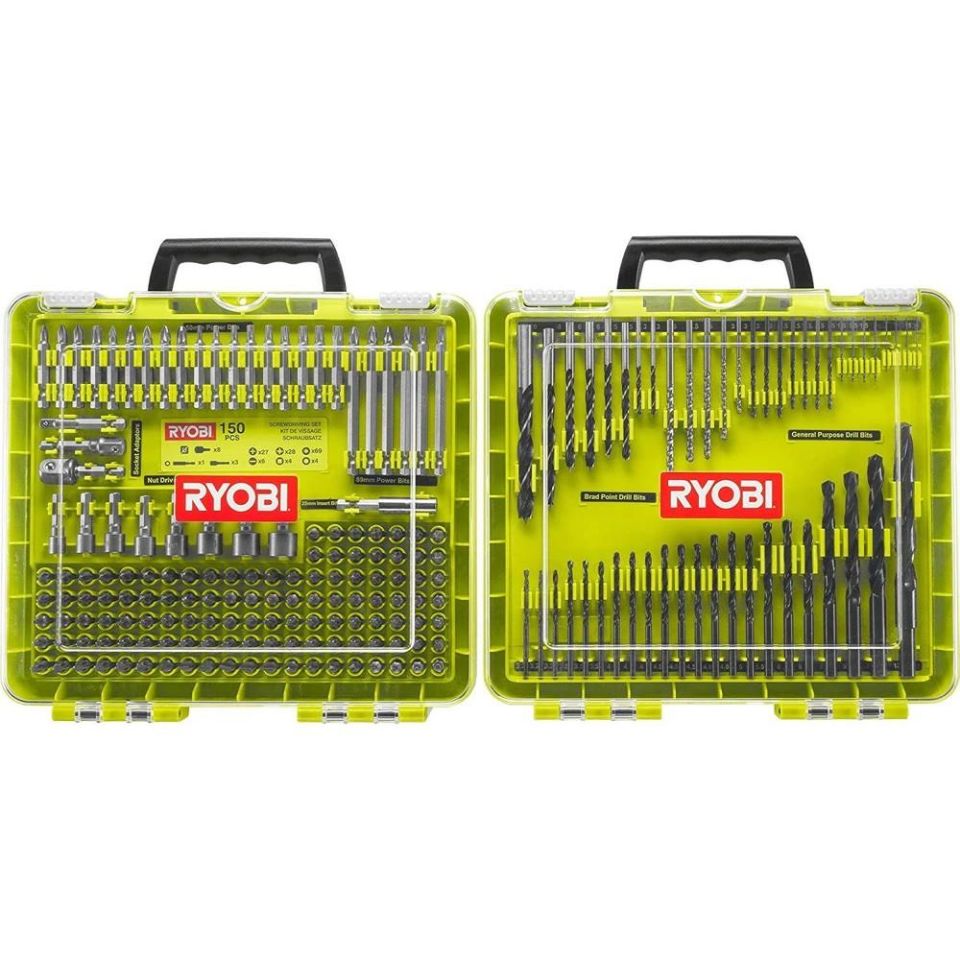 RYOBİ RAKDD200 200 Parça Delme ve Vidalama Seti (5132004668)