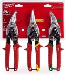 MİLWAUKEE Ağır Hizmet Tipi Kaportacı Makası Seti 3 Parça (T48224533)