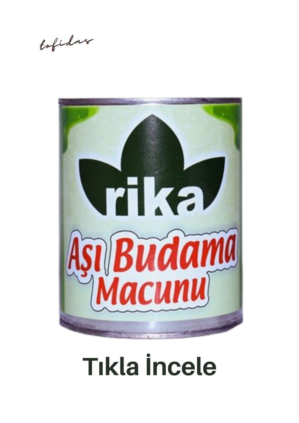 Aşı Macunu 1 kg