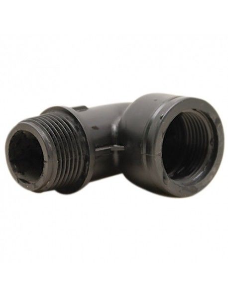 PE DİRSEK İÇ/DIŞ DİŞLİ 25mm