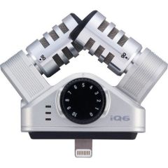Zoom IQ6 Stereo Kayıt Mikrofonu (iPhone/iPad/iPod Uyumlu)