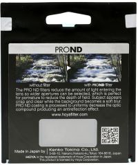 Hoya 82mm Pro ND 500 Filtre (9 Stop)