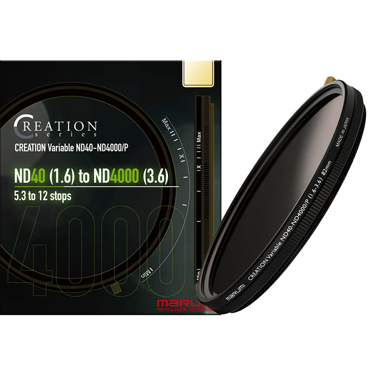 Marumi 82mm CREATION Variable ND40-4000/P Filtre