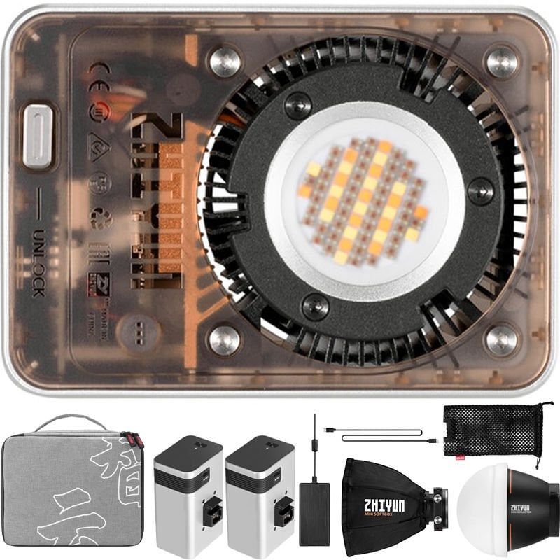 Zhiyun Molus X60 RGB LED Işık (Pro Kit)