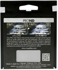 Hoya 72mm Pro ND16 Filtre (4 Stop)