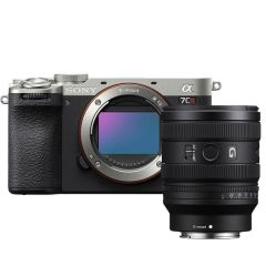 Sony A7CR Body + Sony FE 24-50mm f/2.8 G Lens (Silver)
