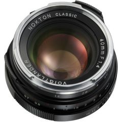 Voigtlander Nokton Classic 40mm f/1.4 SC Lens (Leica M)