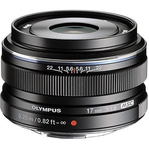 Olympus 17mm f/1.8 Lens Black