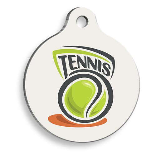 Tenis Yuvarlak Kedi ve Köpek Künyesi