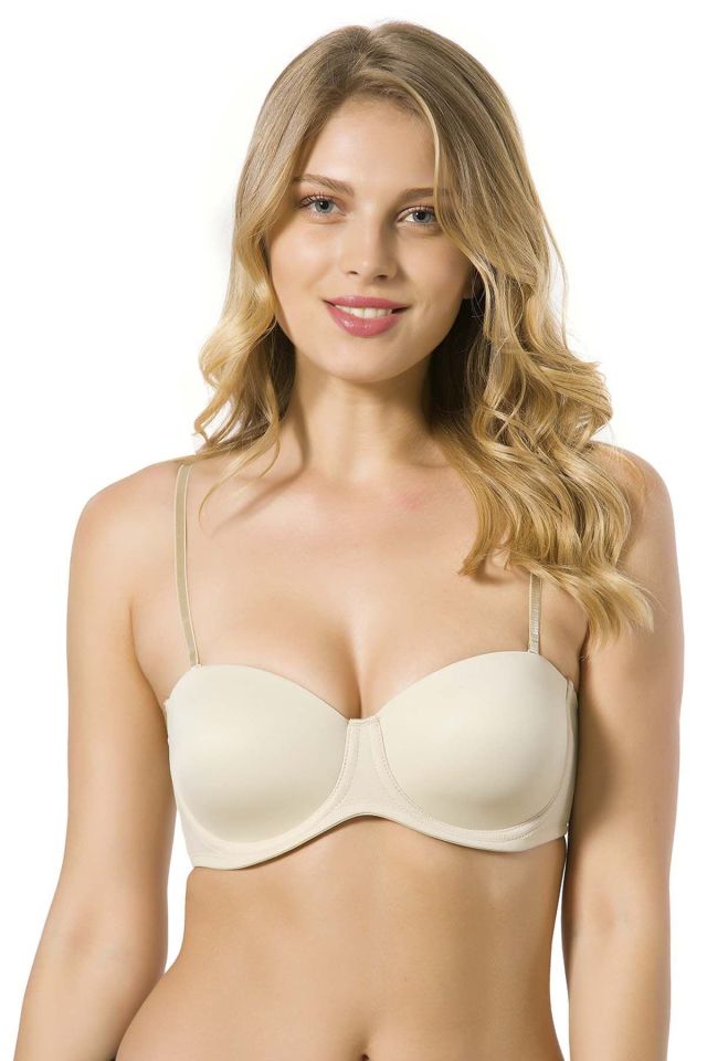 Le Jardin Desteksiz Klasik Straplez Micro Sütyen  LJ-7035 TEN - 90