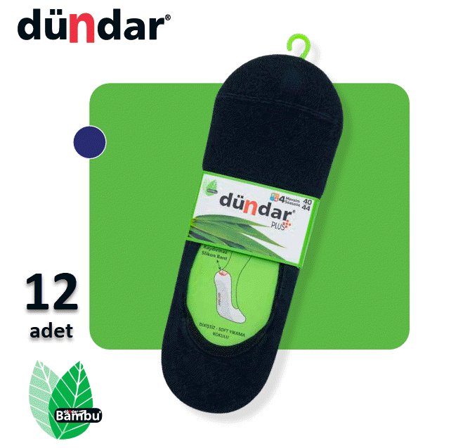 Dündar Plus Bayan / Unisex Bambu Babet 12'li