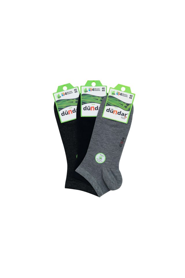 Dündar 4 Mevsim Erkek Bambu Patik 40-44 6'lı