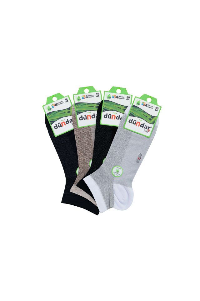 Dündar 4 Mevsim Erkek Bambu Patik 40-44 6'lı
