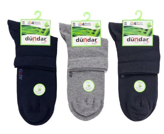 Dündar Erkek Bambu Konç Patik 6'lı
