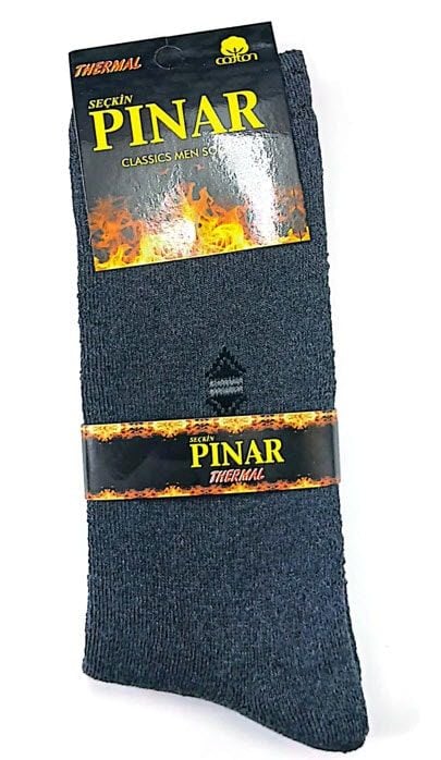 Pınar Erkek Termal Havlu Çorap 12' li